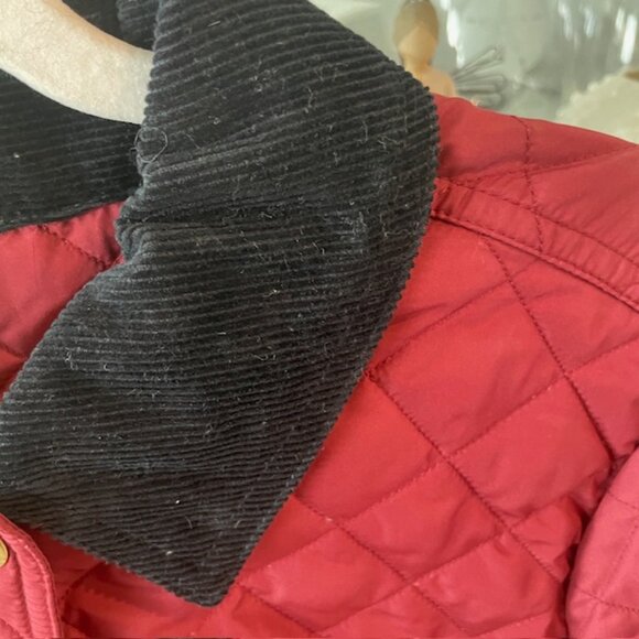 JCREW QUILTED TACK JACKET COAT DOWN #02722 CRIMSON MAPLE MEDIUM NWT - Picture 5 of 14